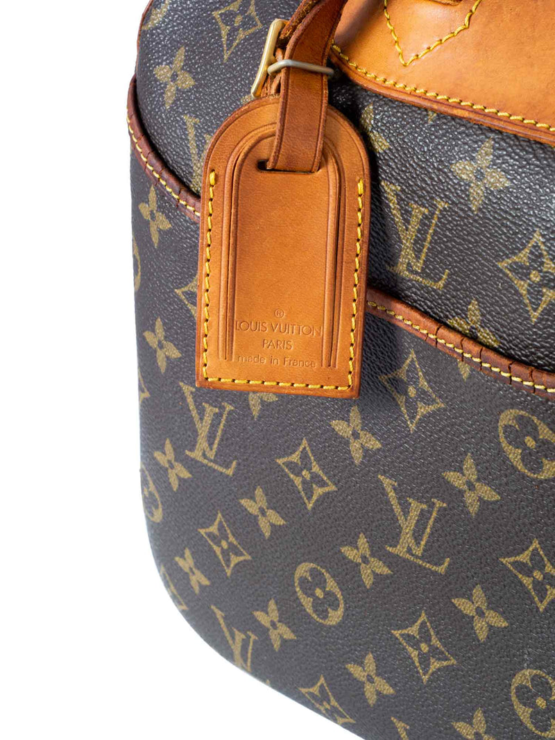 Louis Vuitton Monogram Deauville Bag MM Brown-designer resale