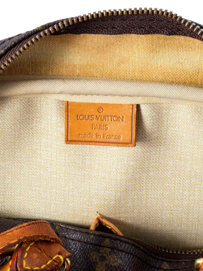 Louis Vuitton Monogram Deauville Bag MM Brown-designer resale