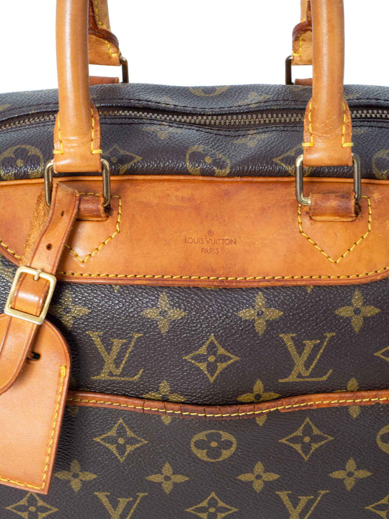 Louis Vuitton Monogram Deauville Bag MM Brown-designer resale