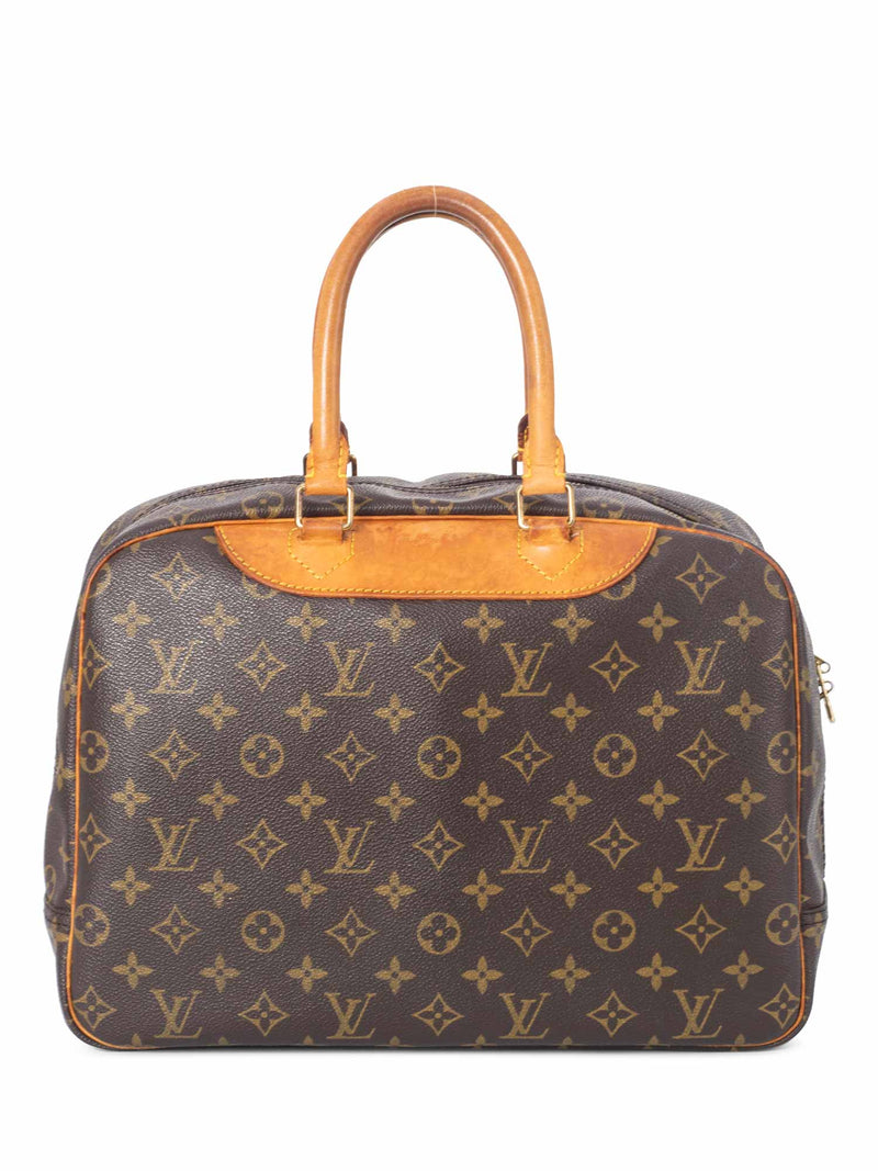 Louis Vuitton Monogram Deauville Bag MM Brown