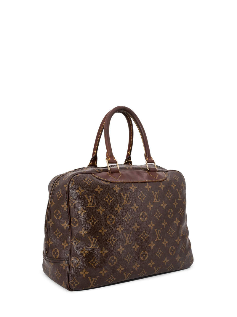 Louis Vuitton Monogram Deauville Bowling Bag PM Brown-designer resale