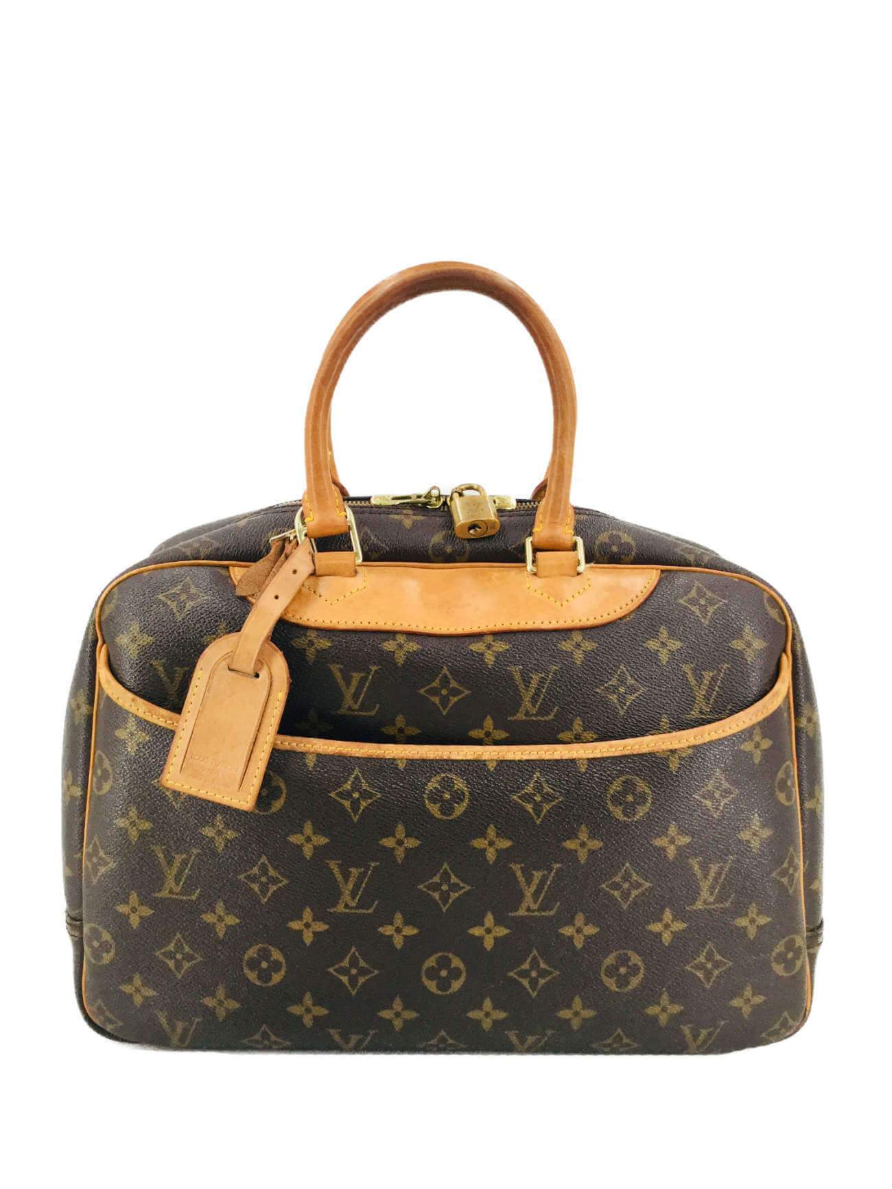 Louis Vuitton Monogram Deauville Bowling Bag PM-designer resale