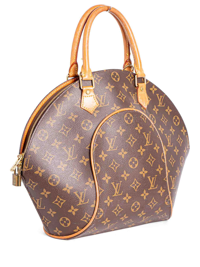 Pre-loved Louis Vuitton Vintage Ellipse Cloth Handbag PM Monogram