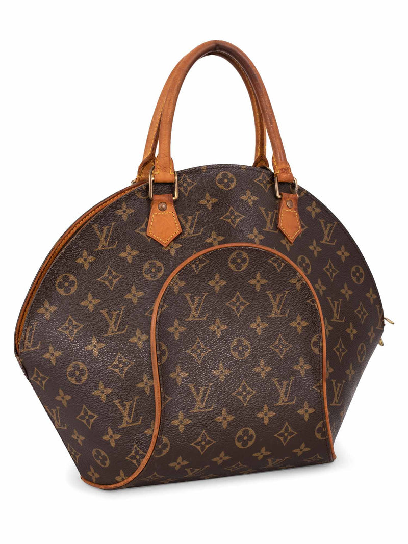 Louis Vuitton Monogram Ellipse Bag MM Brown-designer resale