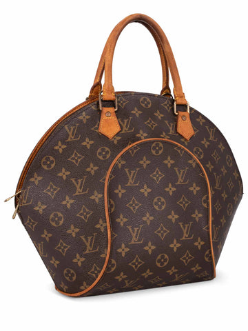 Louis Vuitton Monogram Ellipse Bag MM Brown-designer resale