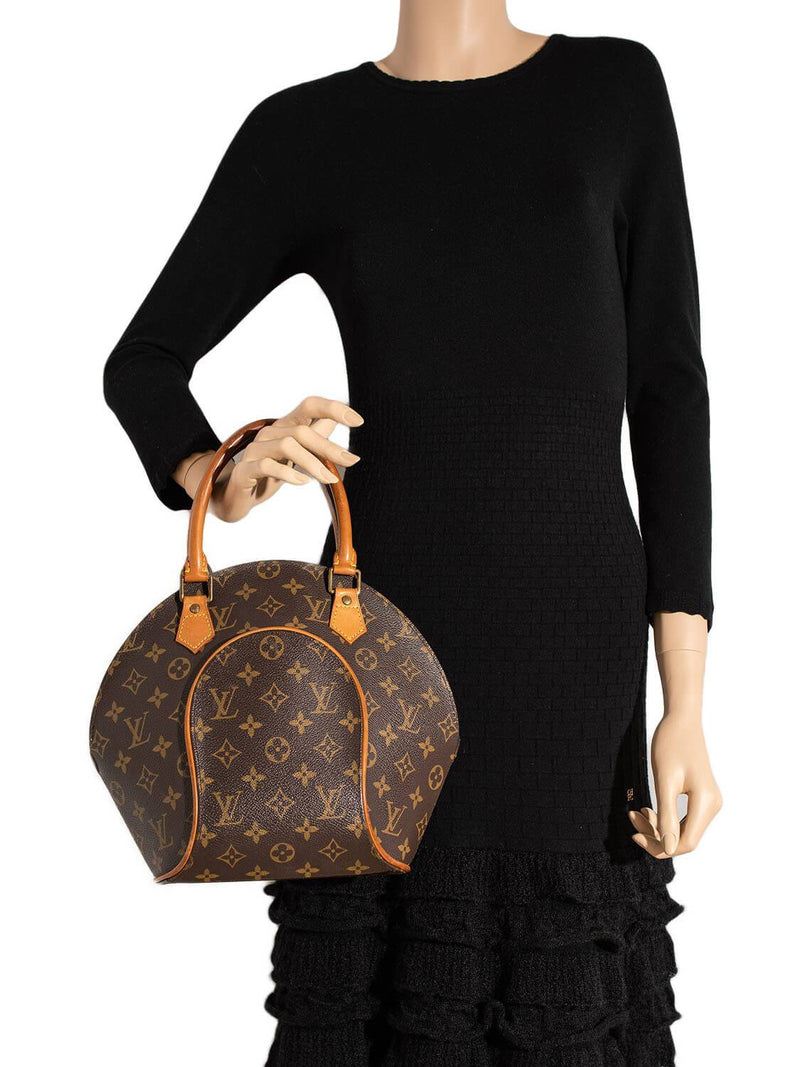 Louis Vuitton Monogram Ellipse PM Bag Brown-designer resale