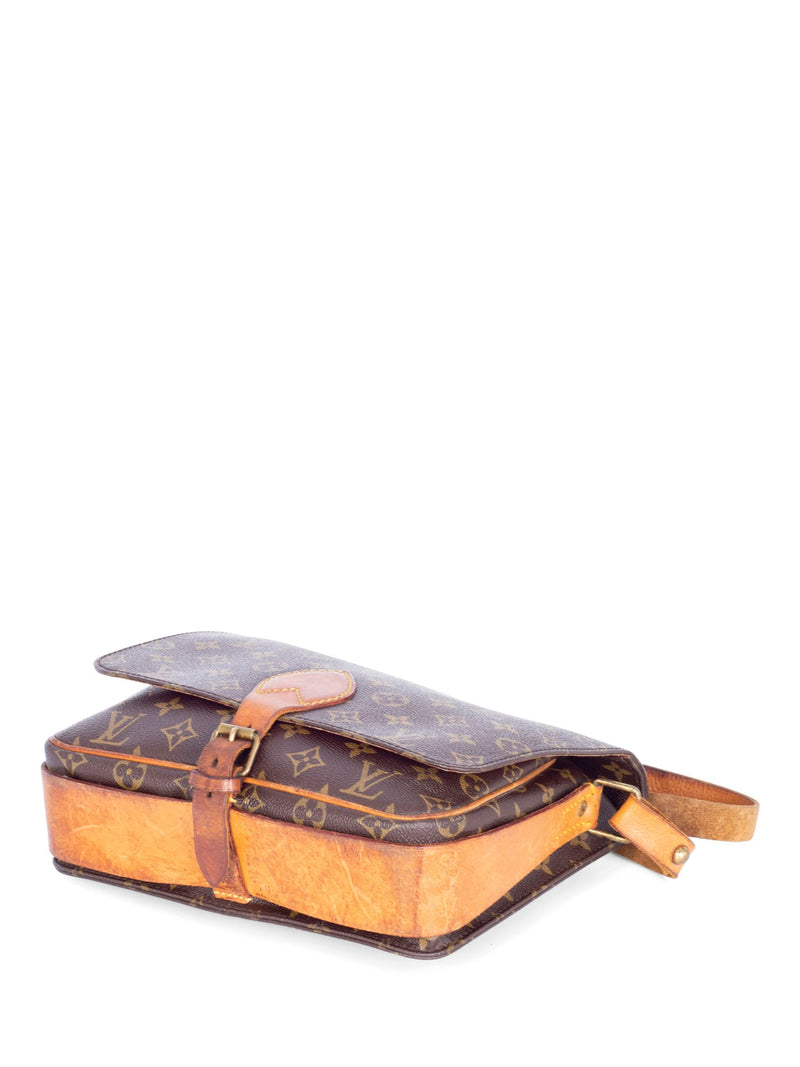 Louis Vuitton Monogram Flap Messenger Bag Brown-designer resale