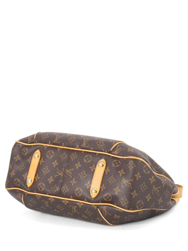 Louis Vuitton Monogram Galliera Hobo Bag Brown-designer resale