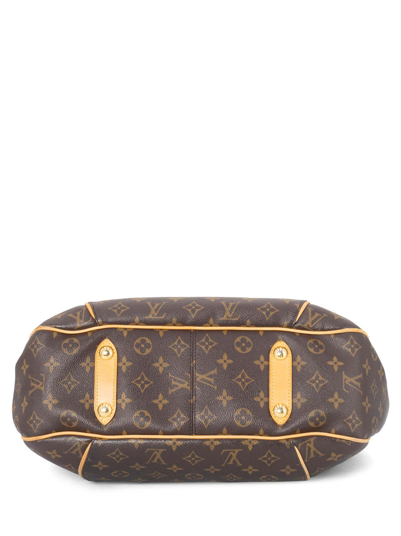 Louis Vuitton Monogram Galliera Hobo Bag Brown-designer resale