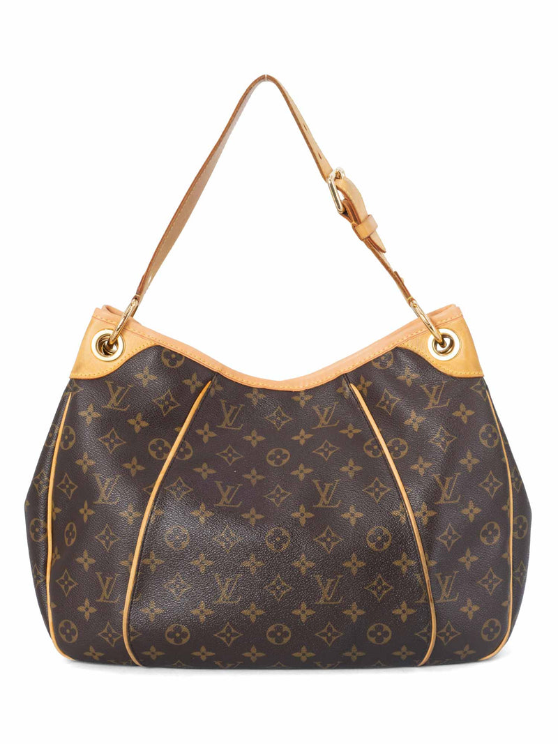 Louis Vuitton Monogram Galliera Hobo Bag Brown-designer resale