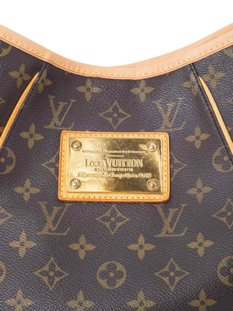 Louis Vuitton Monogram Galliera Hobo Bag Brown-designer resale