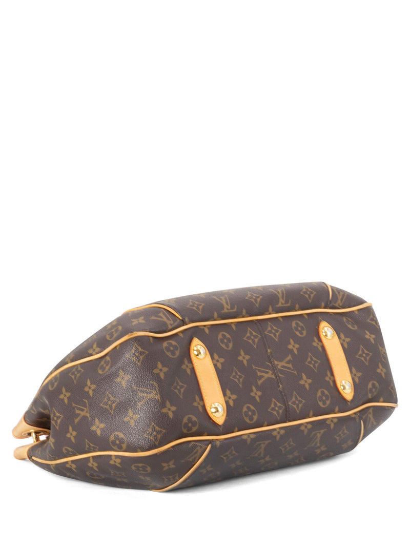 Louis Vuitton Monogram Galliera Hobo Bag Brown-designer resale