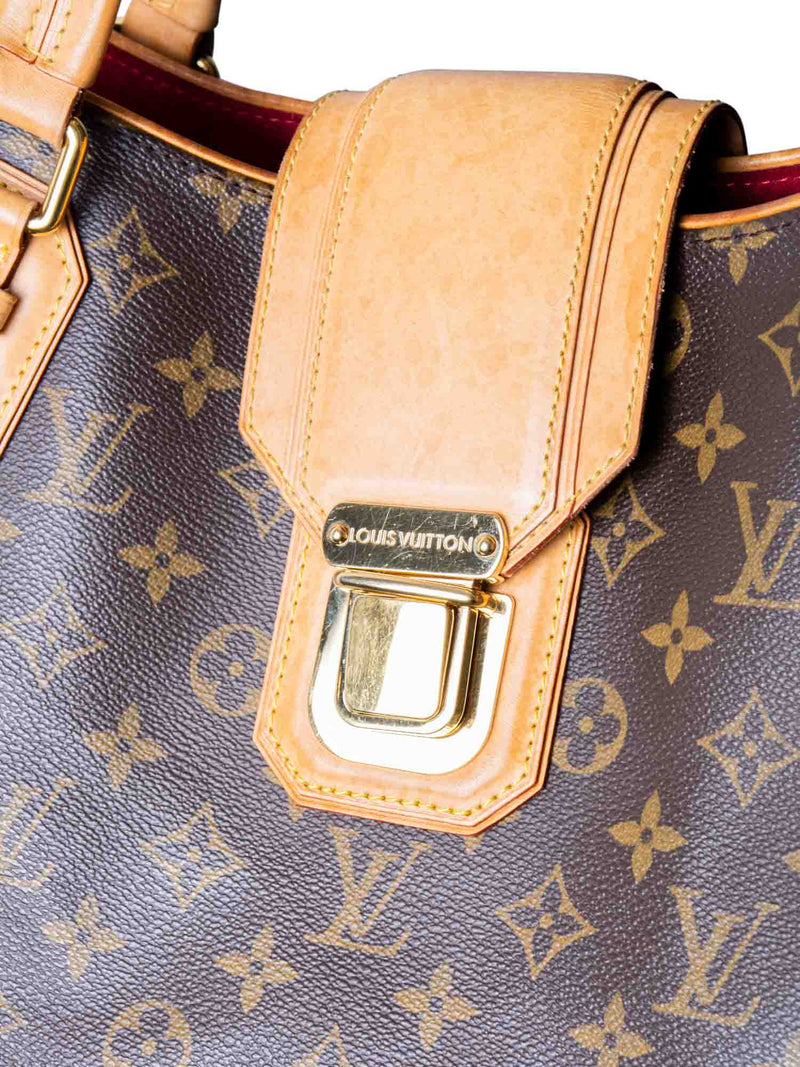 Louis Vuitton Vintage Monogram Canvas Griet Satchel