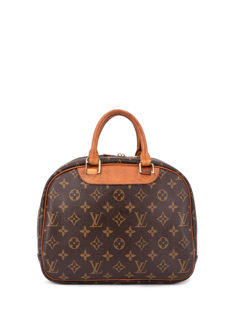 Louis Vuitton Monogram Hand Painted Deauville Bag PM Brown-designer resale