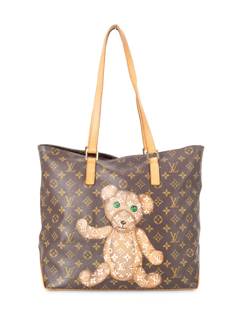Louis Vuitton Monogram Hand Painted Mezzo Bag GM Brown-designer resale