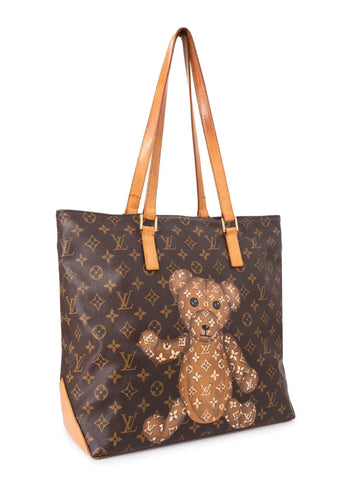 Louis Vuitton Monogram Hand Painted Mezzo Bag GM Brown-designer resale