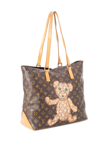 Louis Vuitton Monogram Hand Painted Mezzo Bag GM Brown-designer resale