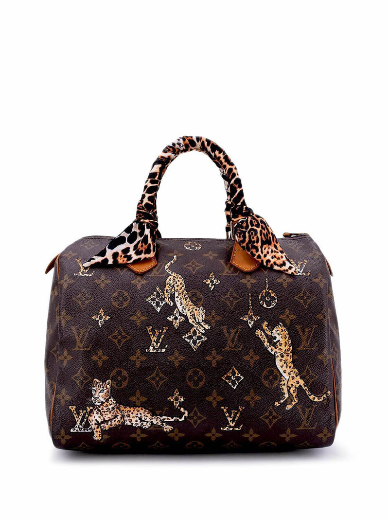 louis vuitton speedy leopard