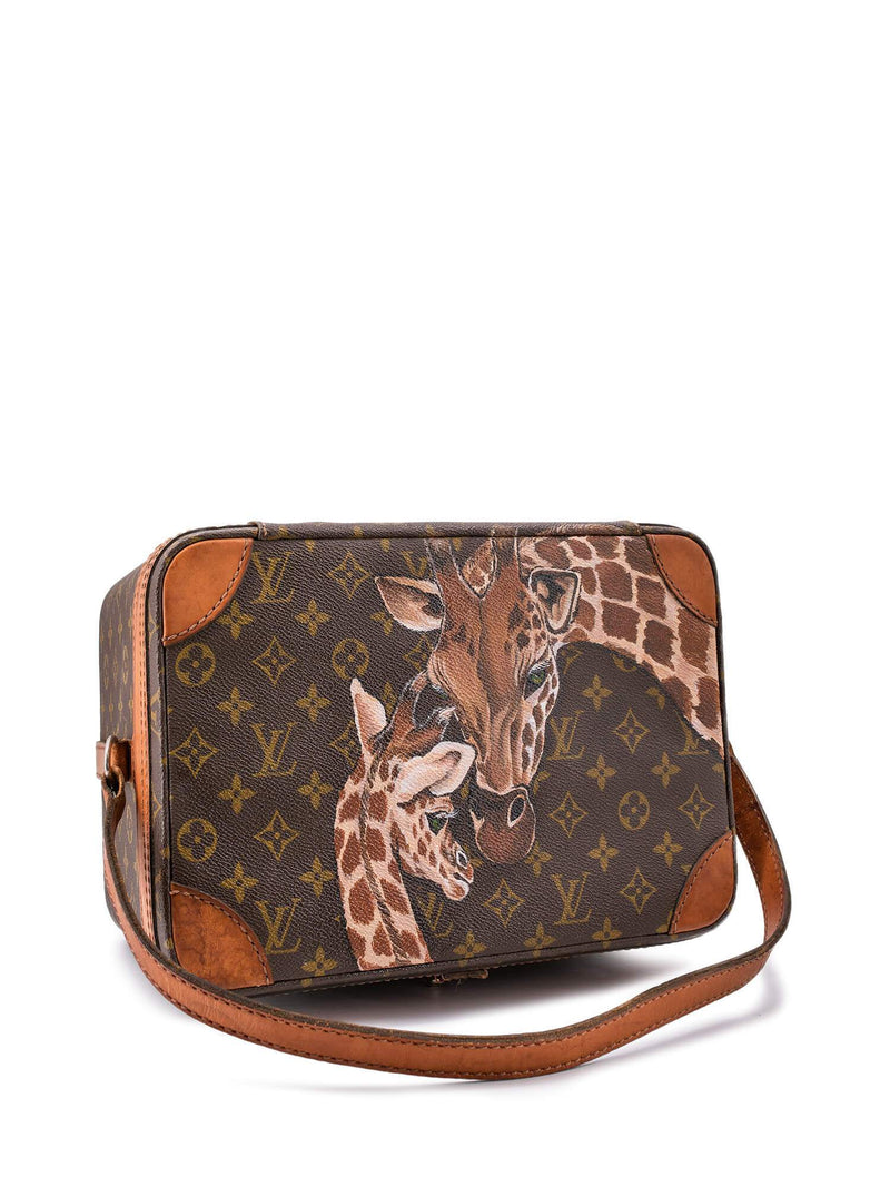 Side Trunk PM Bag - Luxury Monogram Canvas Brown