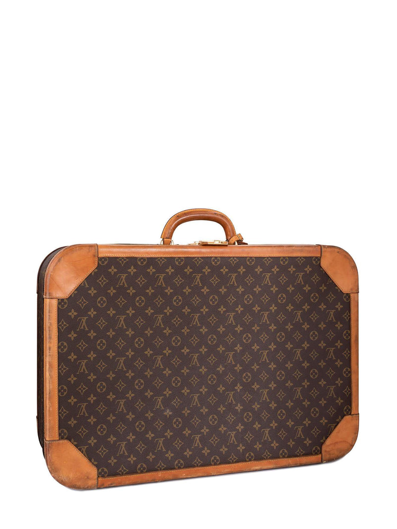 Retro Brown Trunk LV Monogram Phone Case