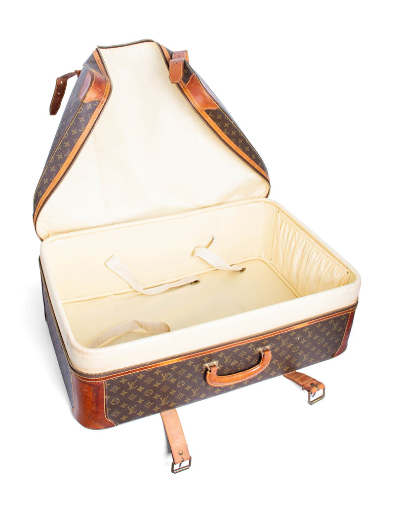 Louis Vuitton Vintage Monogram Travel Trunk Bag Brown