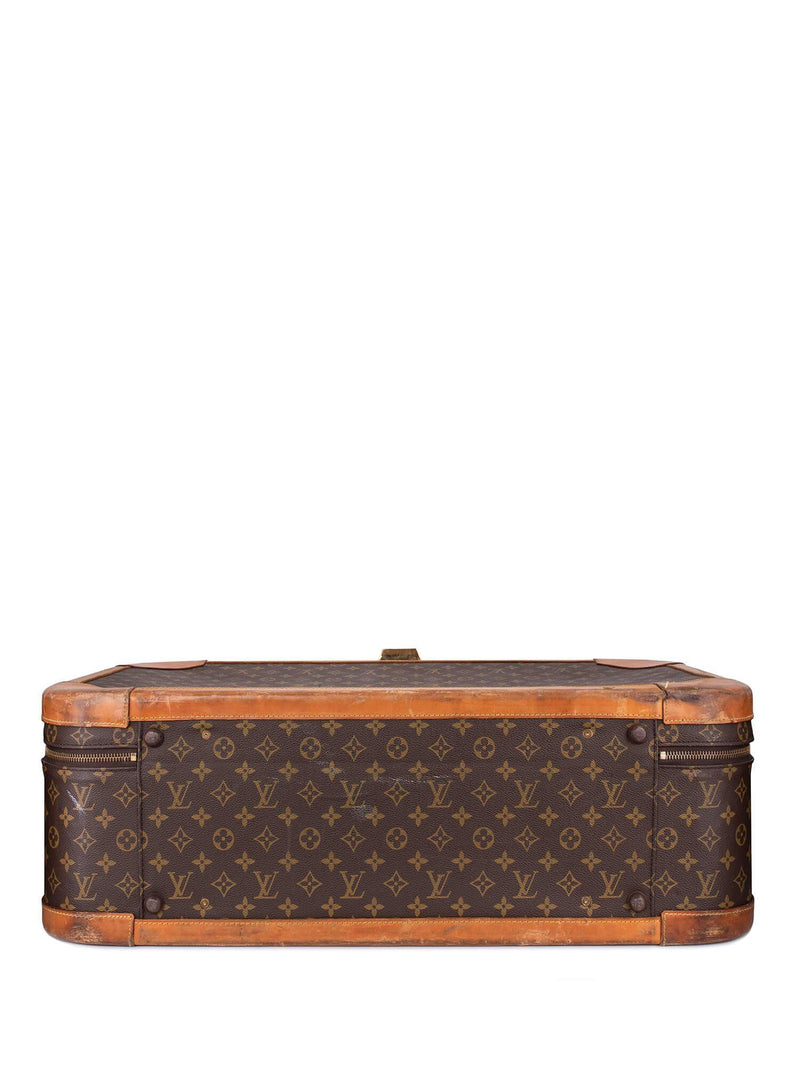 Louis Vuitton Monogram Hard Trunk Bag Brown-designer resale