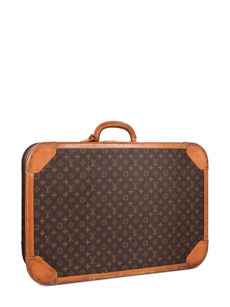 Retro Brown Trunk LV Monogram Phone Case