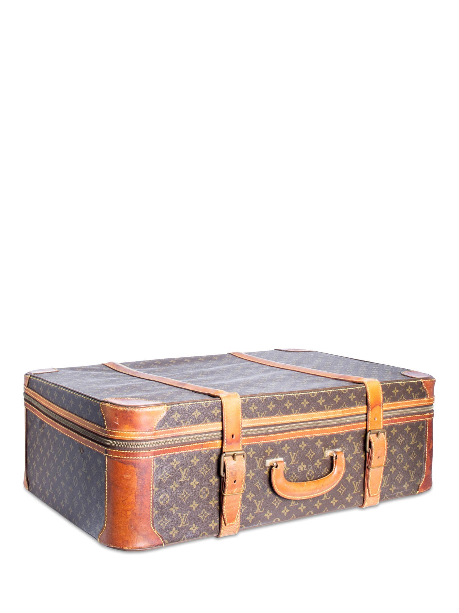 Louis Vuitton Monogram Hard Trunk Bag Brown-designer resale