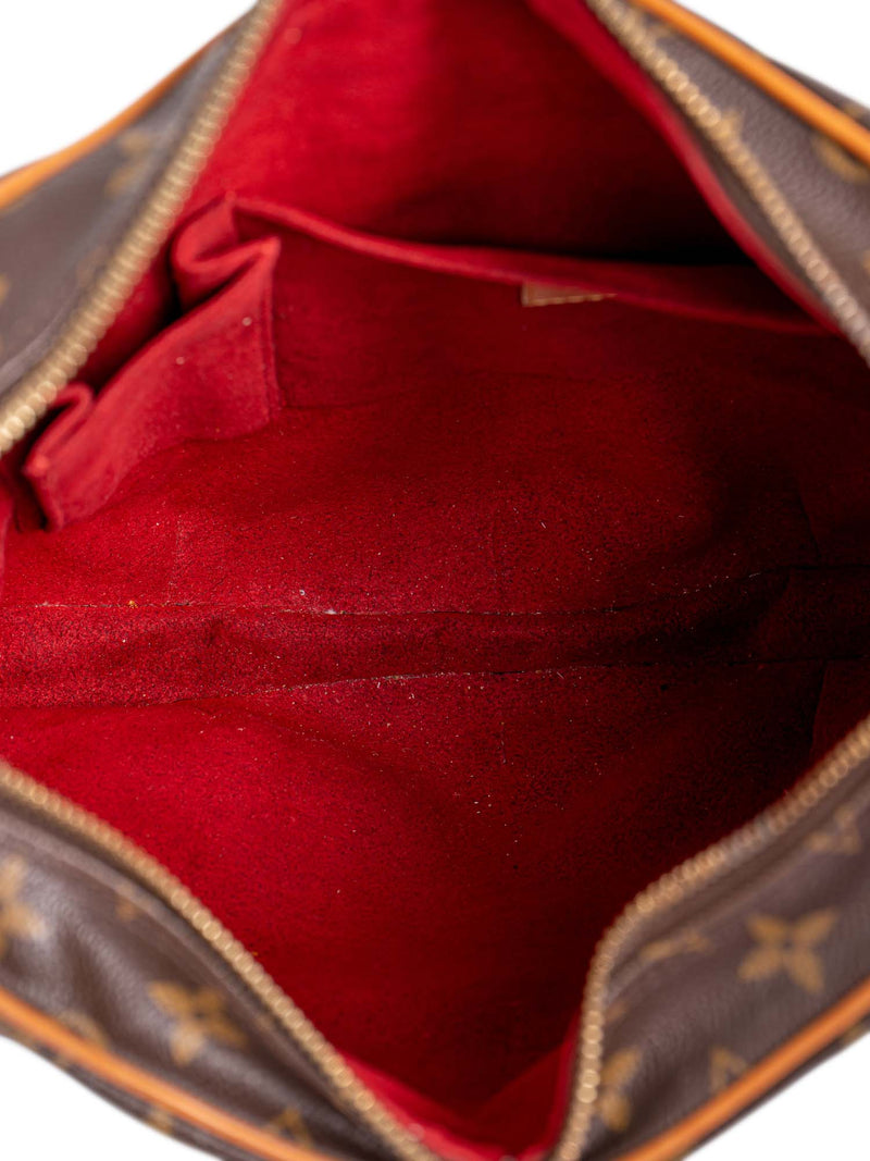 Louis Vuitton Monogram Hobo Bag Brown-designer resale