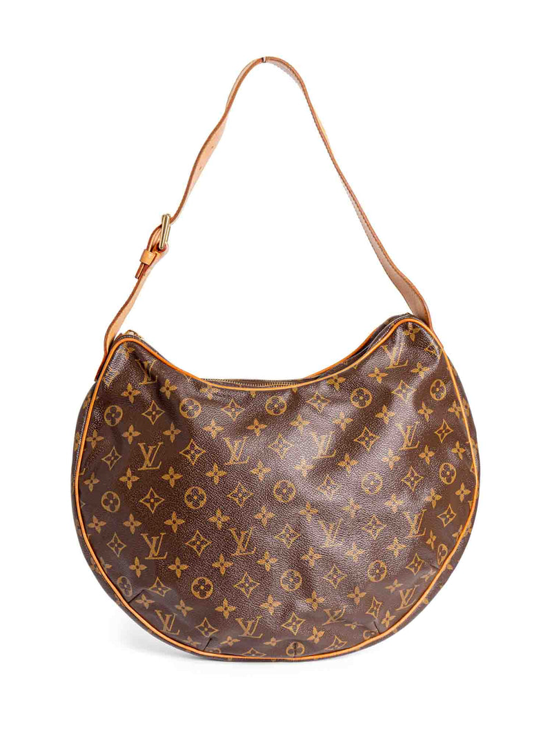 Louis Vuitton Monogram Hobo Bag Brown-designer resale