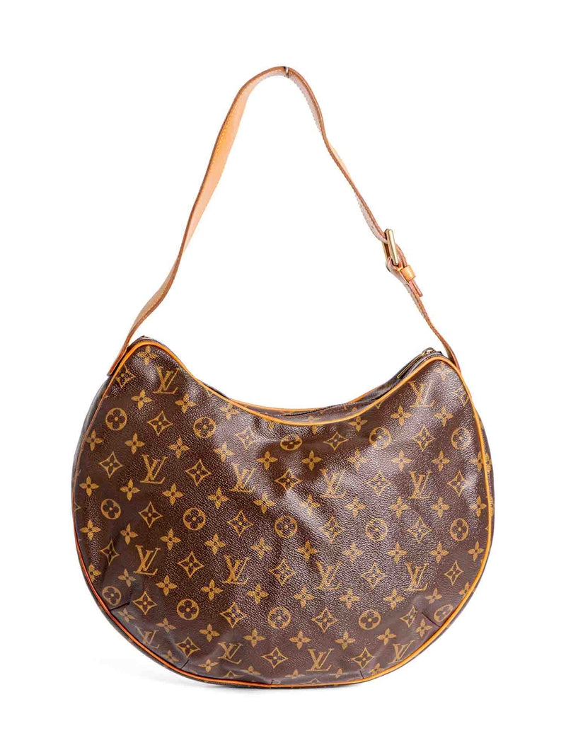 Louis Vuitton Monogram Hobo Bag Brown