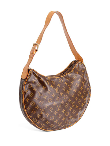 Louis Vuitton Monogram Hobo Bag Brown-designer resale