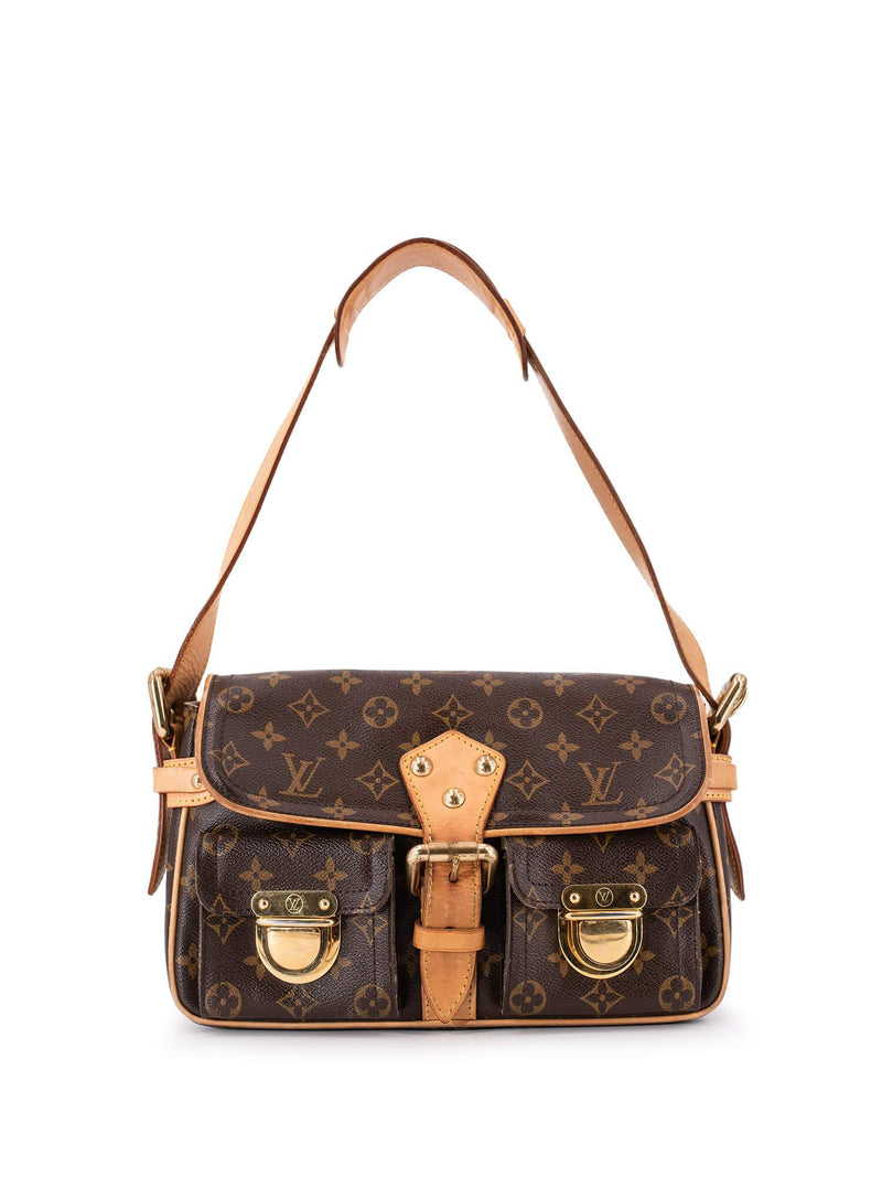 Louis Vuitton Monogram Hudson Bag PM Brown-designer resale