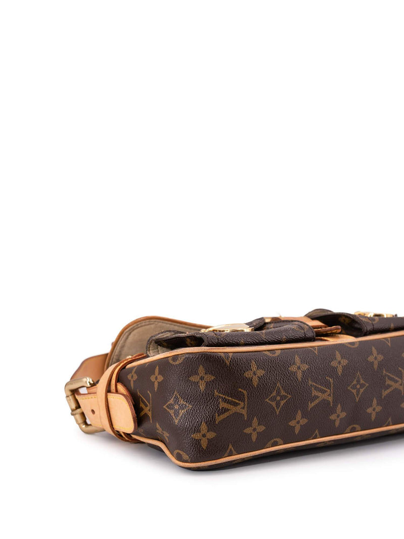 Louis Vuitton Monogram Hudson Bag PM Brown-designer resale