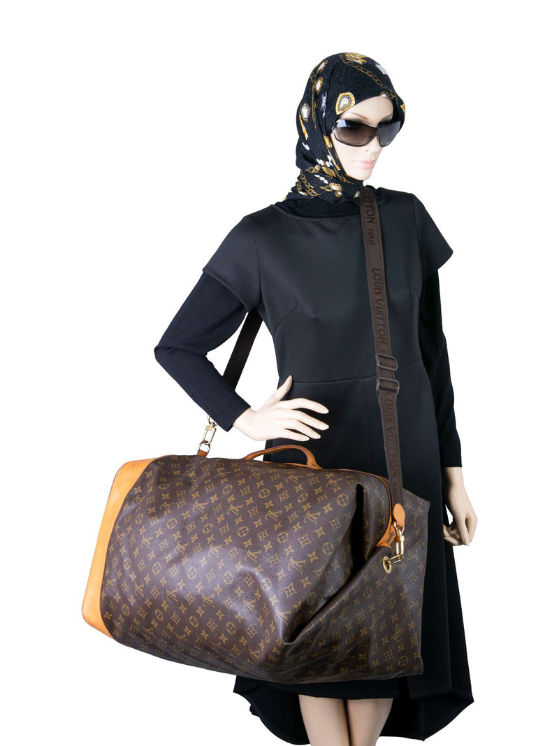 Louis Vuitton Monogram Keepall Travel Bag 50 Brown-designer resale