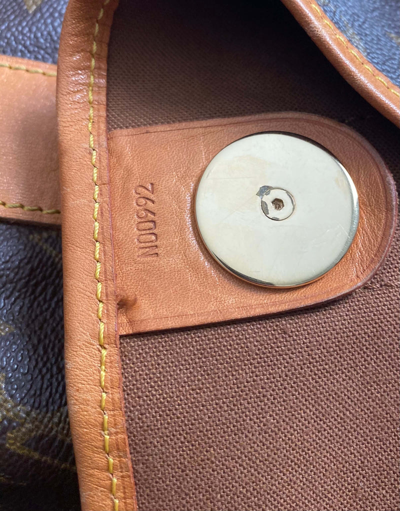 Louis Vuitton Monogram Keepall Travel Bag 50 Brown-designer resale