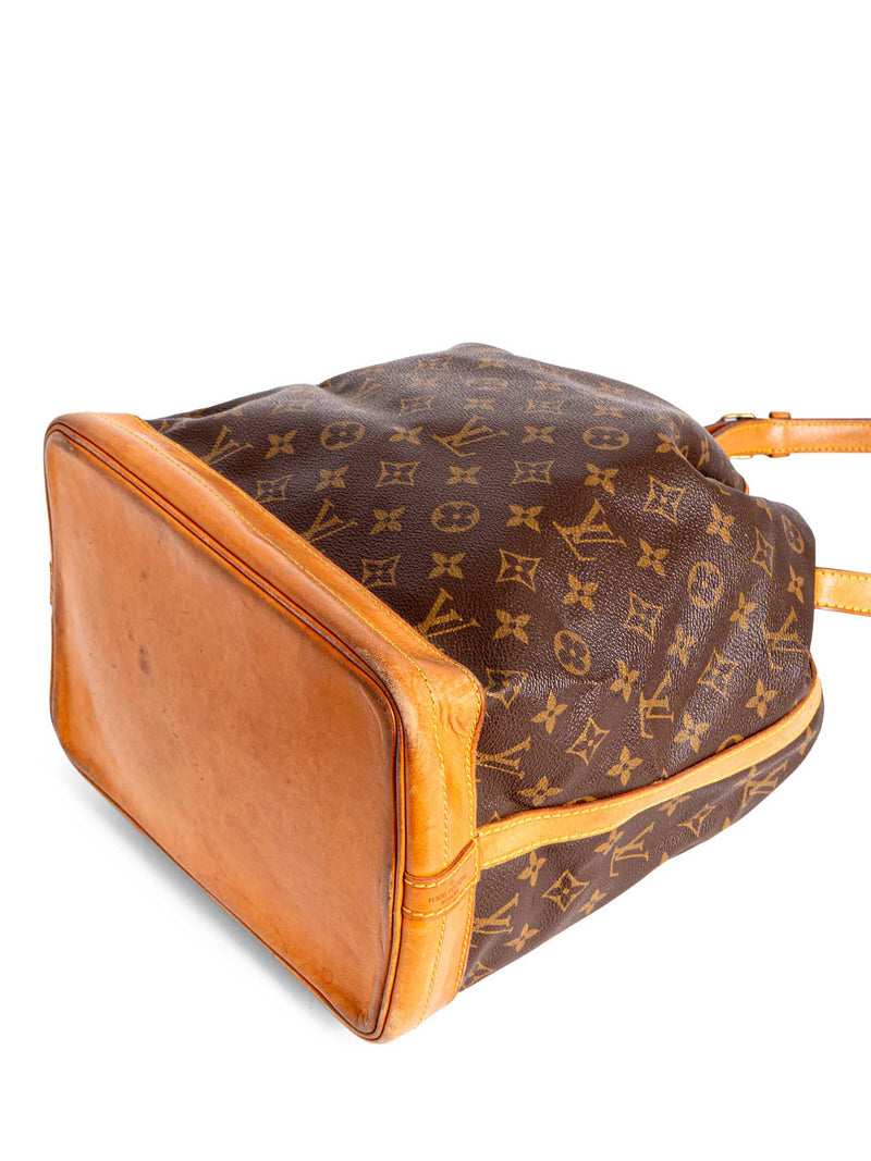 Louis Vuitton Monogram Large Drawstring Bucket Bag Brown-designer resale