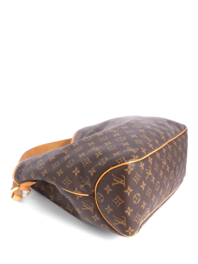Louis Vuitton Monogram Large Hobo Bag Brown-designer resale