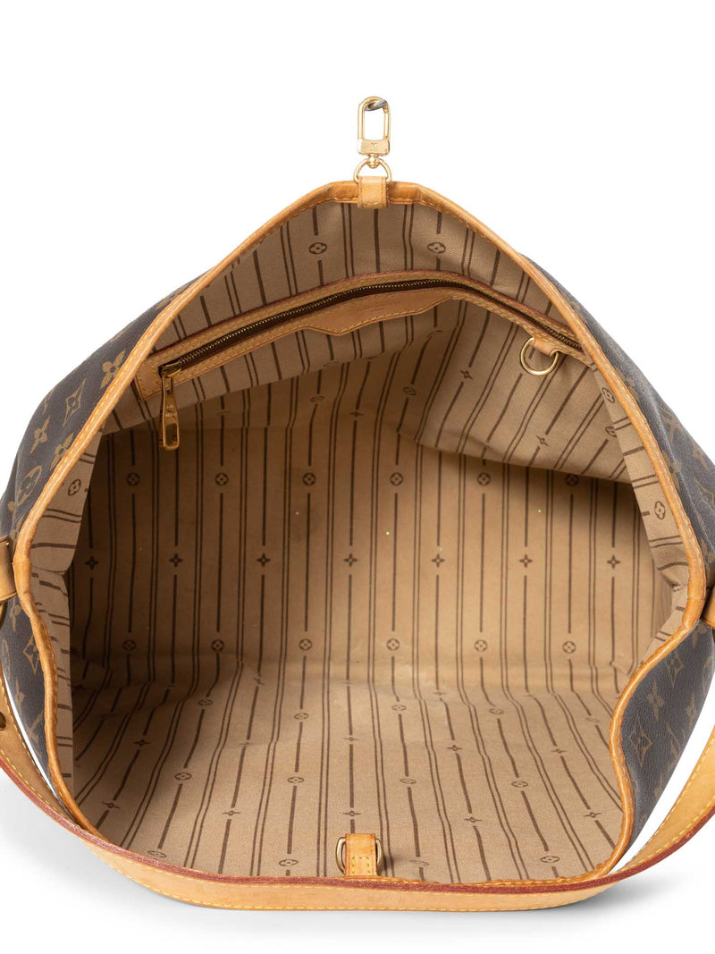 Louis Vuitton Monogram Large Hobo Bag Brown-designer resale