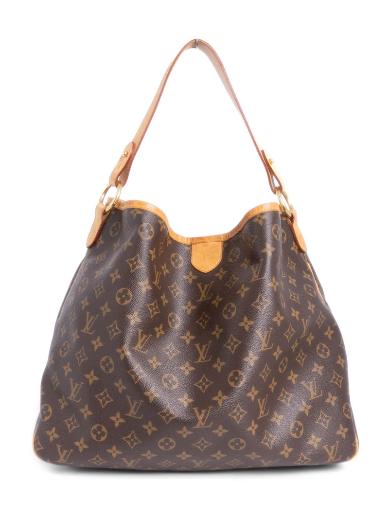 Louis Vuitton Monogram Large Hobo Bag Brown-designer resale