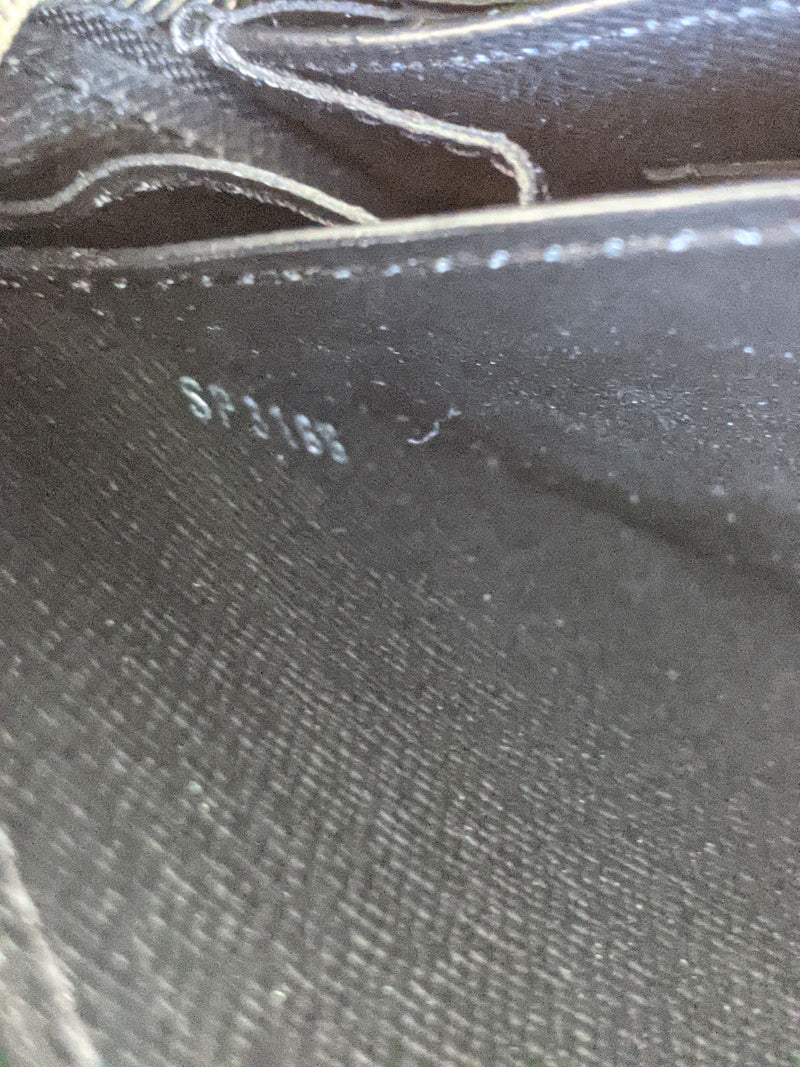 Louis Vuitton Monogram Leather Eclipse Zippy XL Pochette Bag Black-designer resale