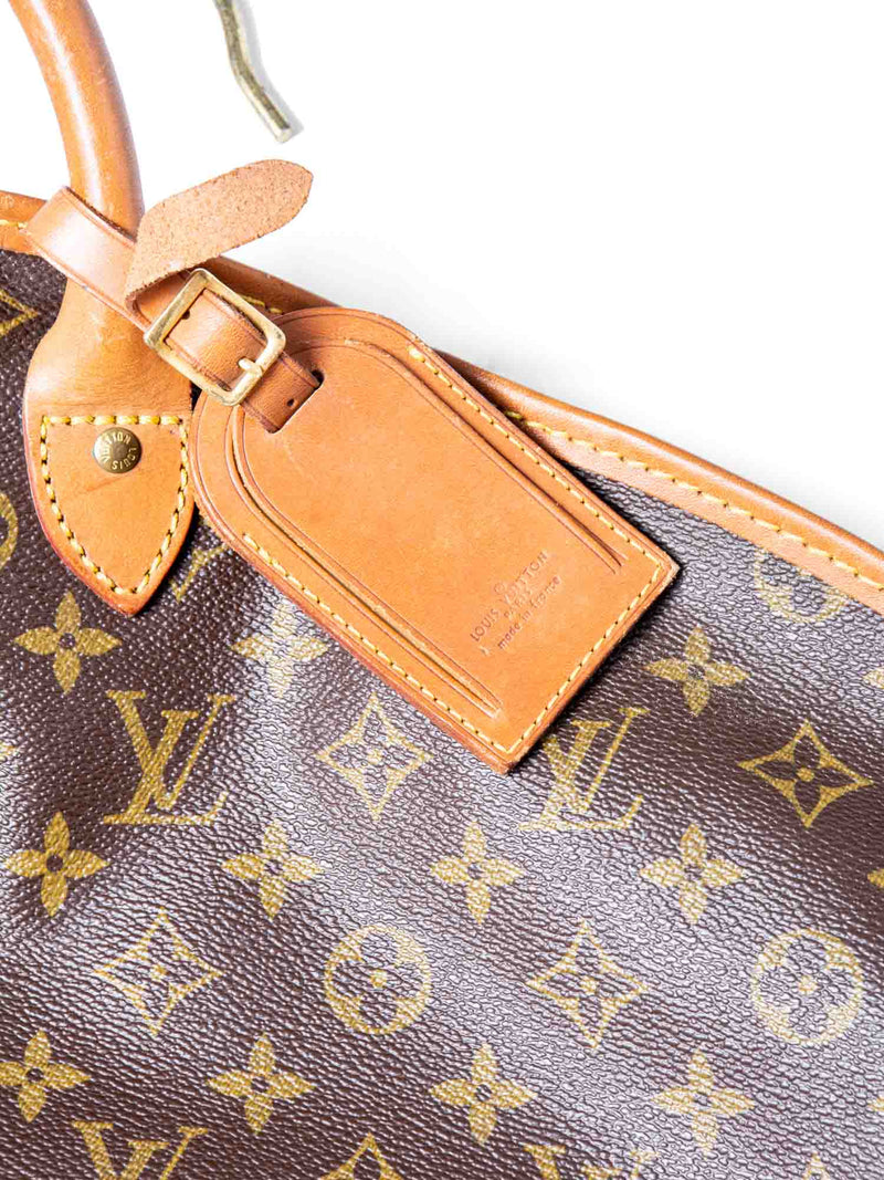 Louis Vuitton Monogram Leather Garment Bag Brown-designer resale