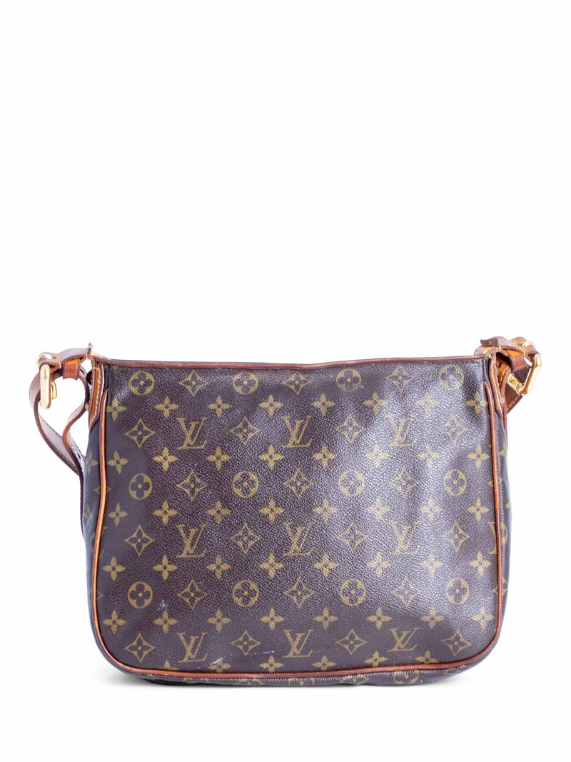 Louis Vuitton Monogram Leather Hudson Messenger GM Bag Brown-designer resale