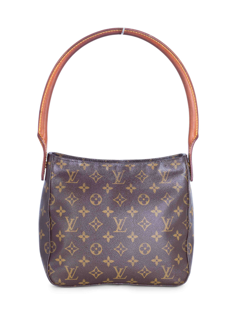 Louis Vuitton Monogram Looping MM Shoulder Bag Brown-designer resale