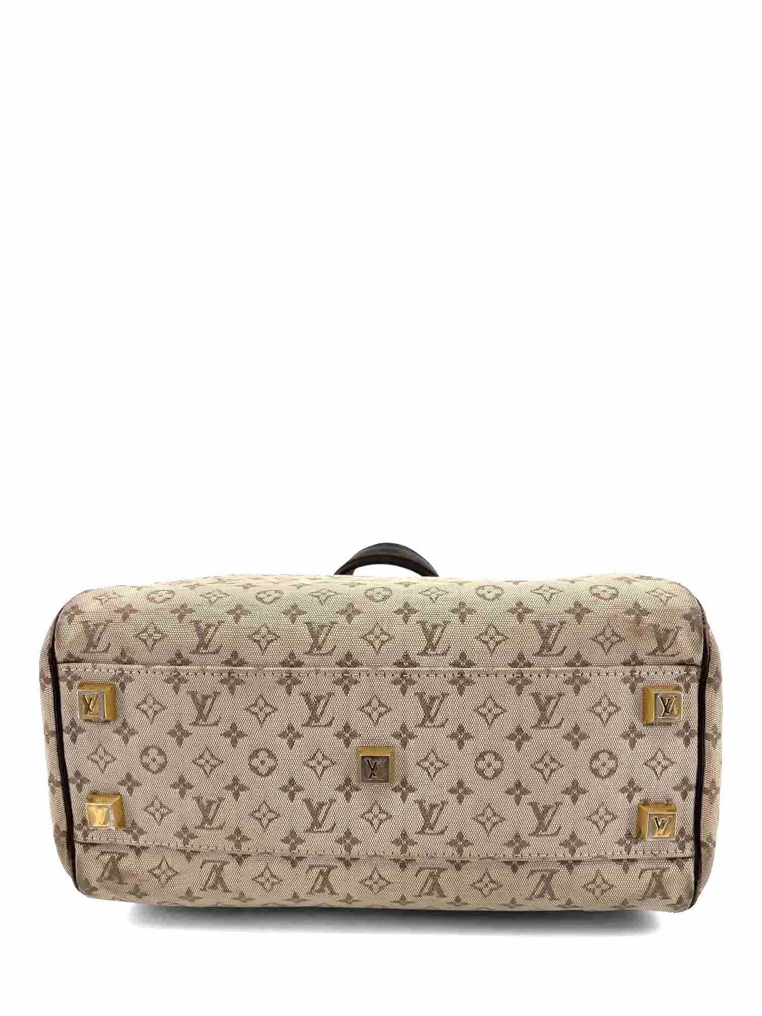 Louis Vuitton Monogram Mini Lin Josephine PM Beige
