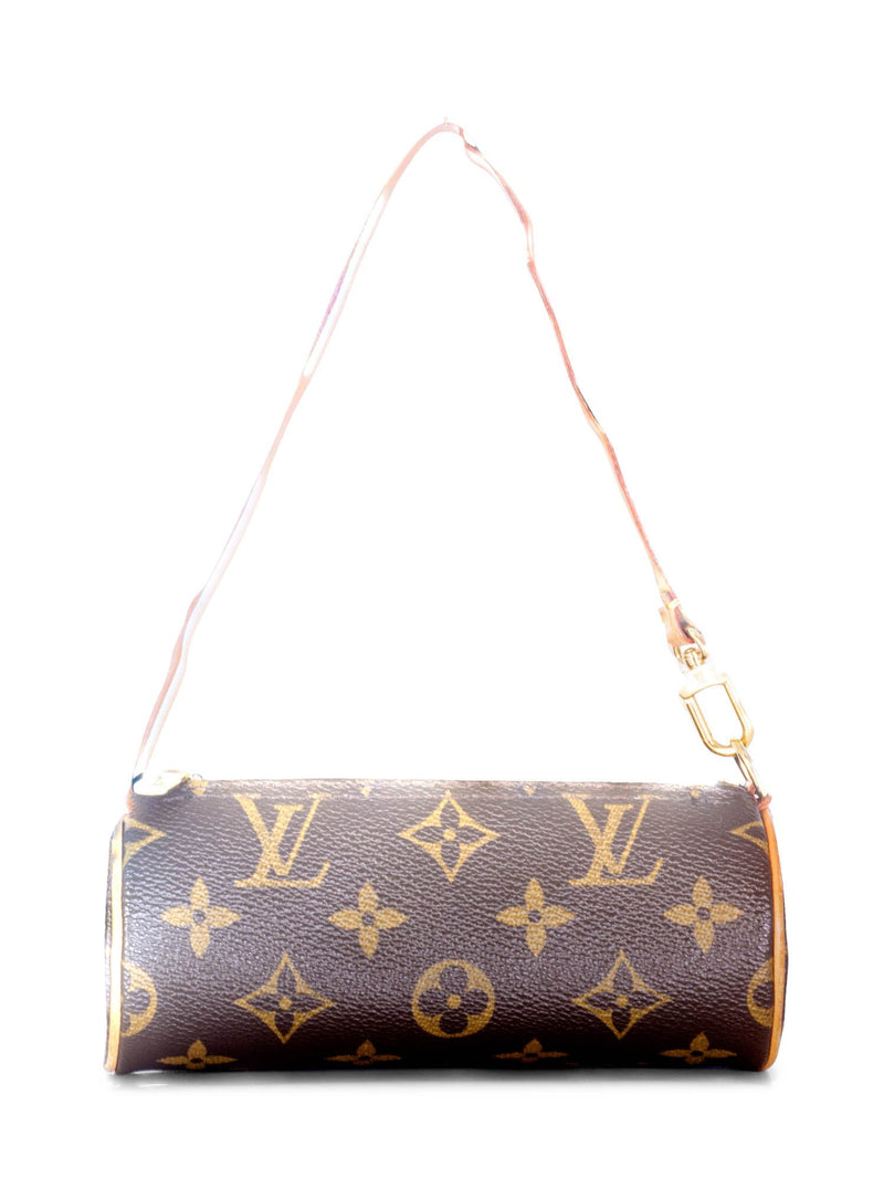 Louis Vuitton Monogram Mini Papillon Pochette Bag Brown-designer resale