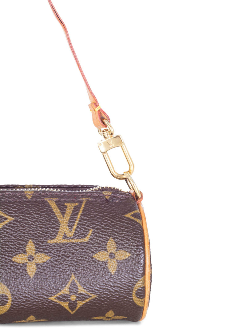 Louis Vuitton Monogram Mini Papillon Pochette Bag Brown-designer resale