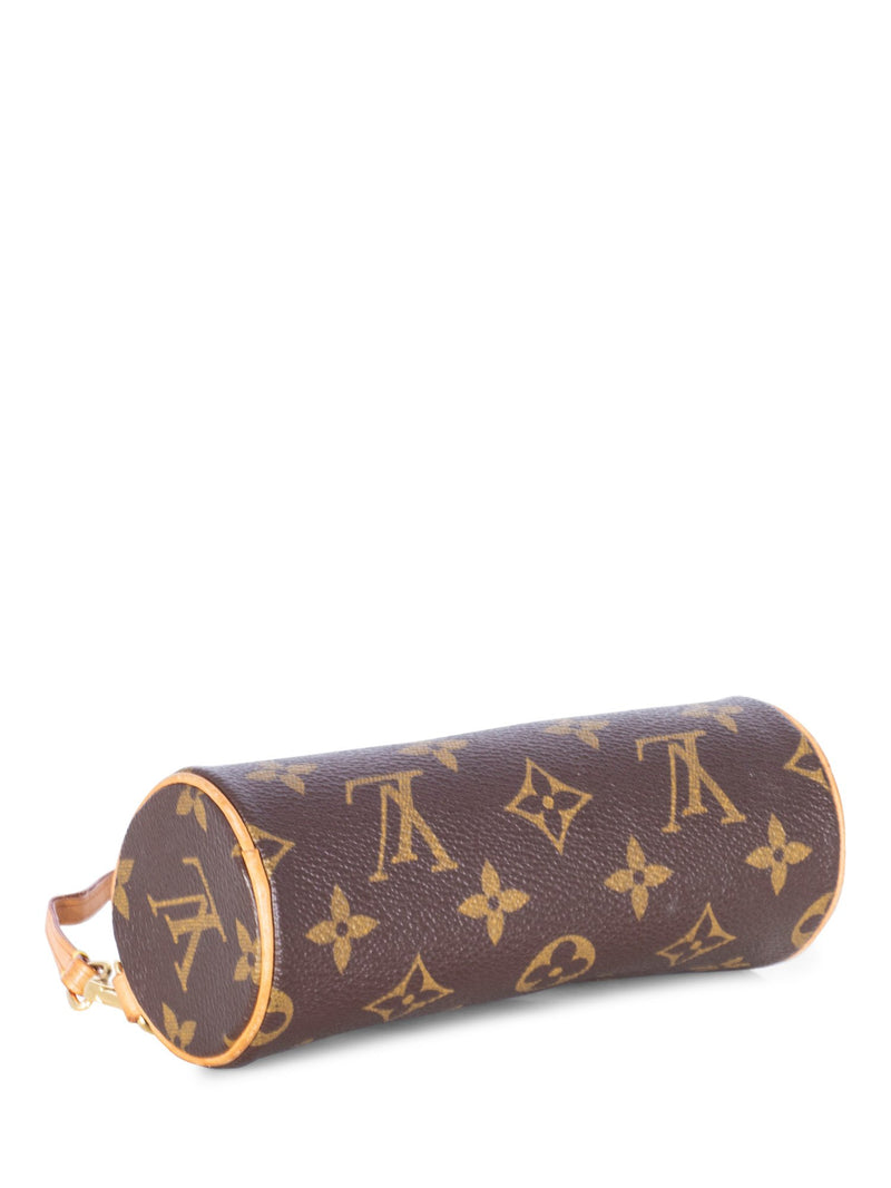Louis Vuitton Monogram Mini Papillon Pochette Bag Brown-designer resale