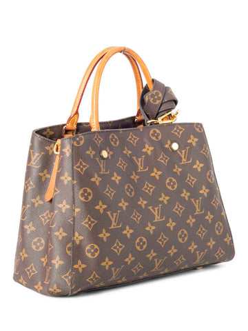 Louis Vuitton Monogram Montaigne BB Bag Brown-designer resale