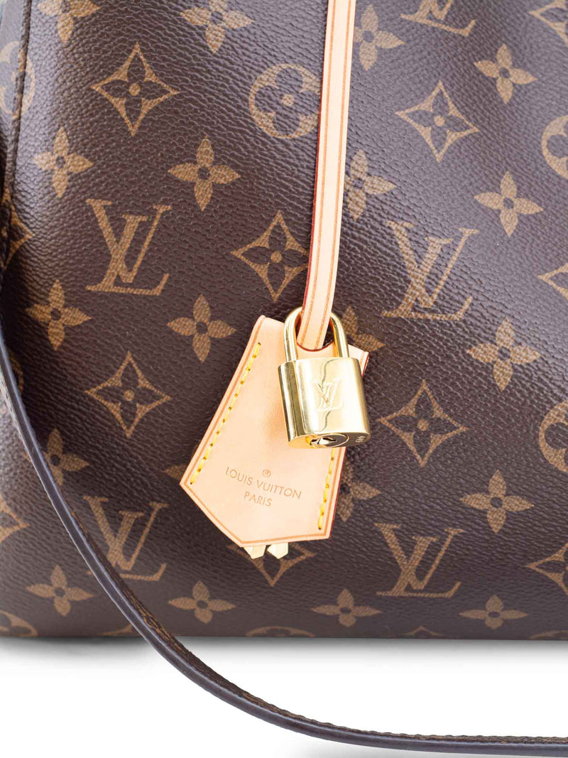 Louis Vuitton Monogram Montaigne MM Brown Cloth ref.733991 - Joli